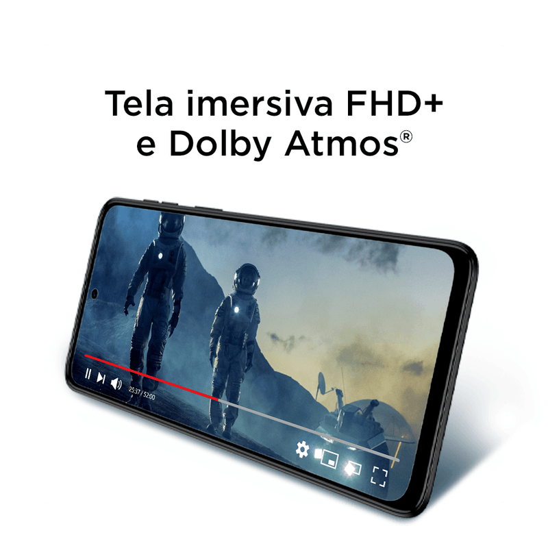 Smartphone Motorola Moto G54, Tela 6,5", 256 GB, 8GB RAM Boost, Câmera Dupla 50MP + Selfie 16MP, 5G, Cor Azul