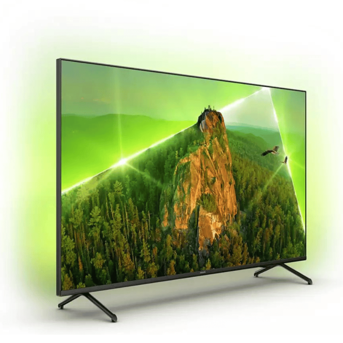 Smart TV 55" Philips Ultra HD 4K 55PUG7019/78 com Google TV, Chromecast, HDR10+, 3 HDMI, 2 USB,  Bluetooth 5.0, Bivolt