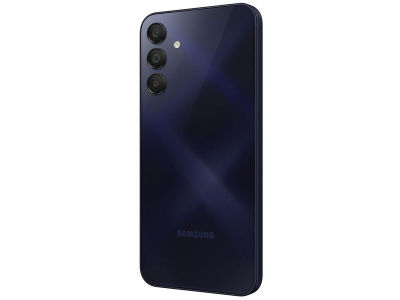 Smartphone Samsung Galaxy A15, Tela Infinita 6,5", 4 GB RAM, Câmera Tripla 50MP + Selfie 13MP, Azul Escuro