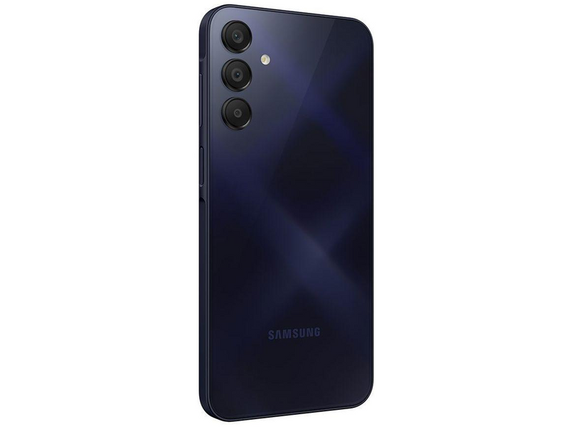 Smartphone Samsung Galaxy A15, Tela Infinita 6,5", 4 GB RAM, Câmera Tripla 50MP + Selfie 13MP, Azul Escuro