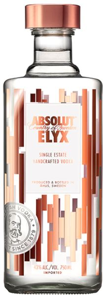 Vodka Absolut Elyx Importada 750 ml