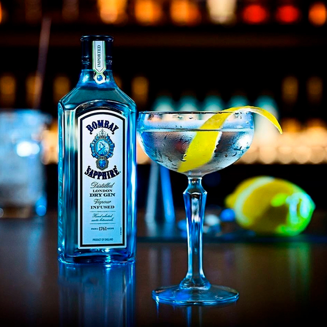 Gin Bombay Sapphire Importado 750 ml