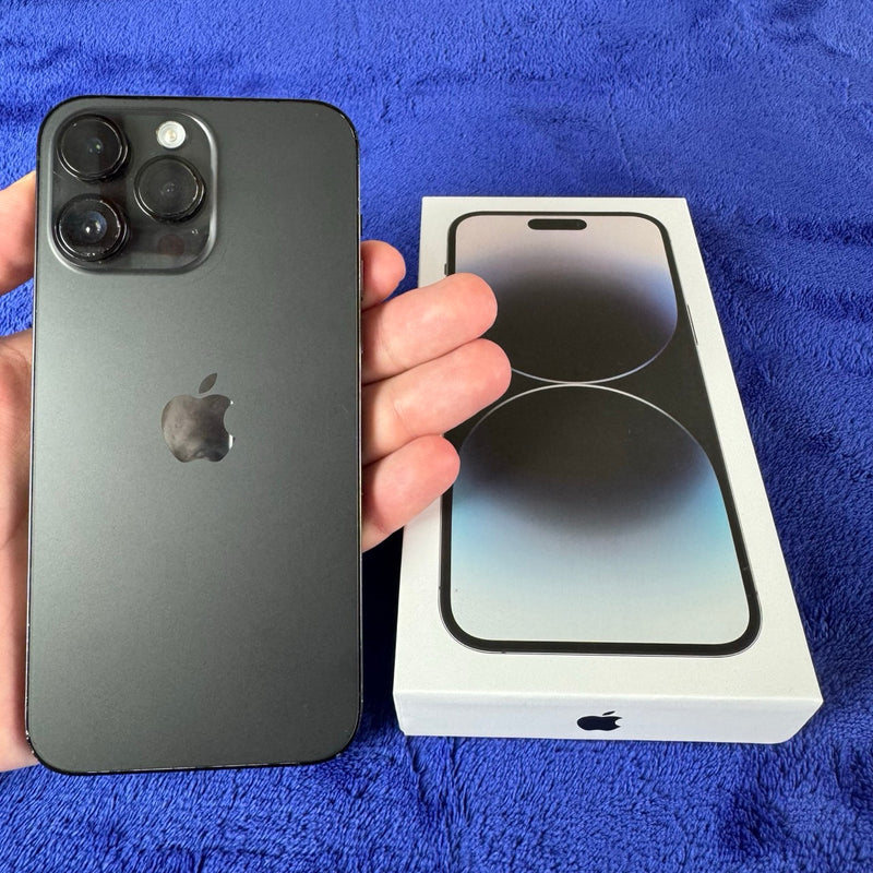 Smartphone Apple Iphone 14 Pro Max, Tela 6,7", 128 GB, 6GB RAM , Câmera Tripla 48 MP, 5G, Cor Preto Espacial - Seminonovo