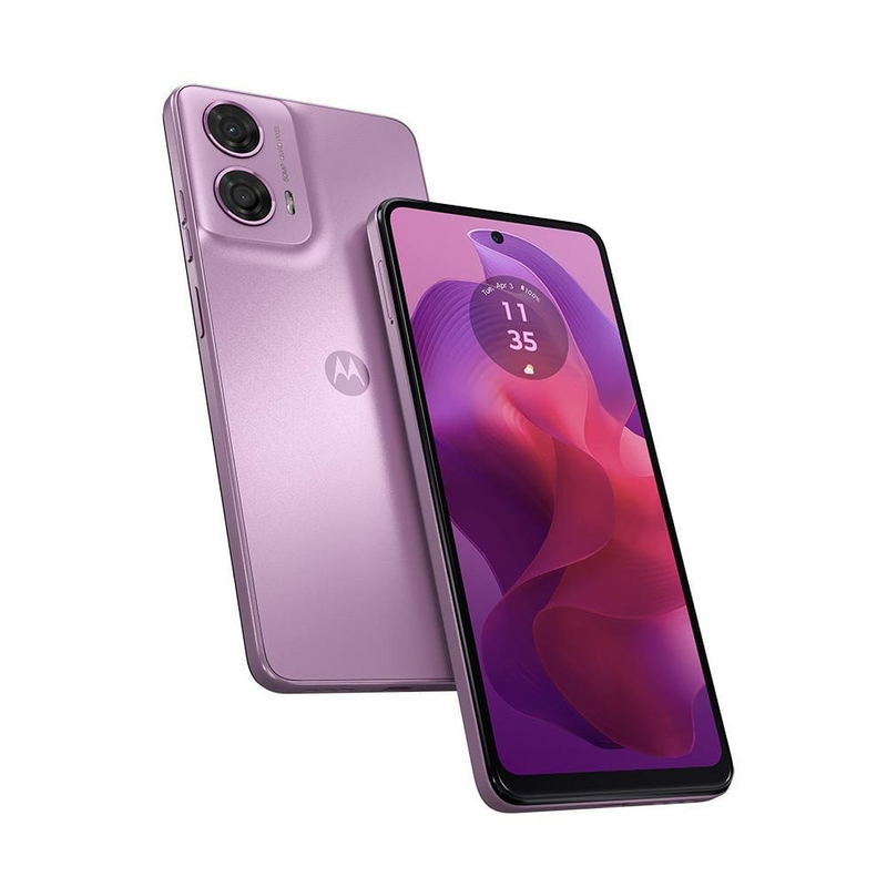 Smartphone Motorola Moto G24, Tela 6,6", 256 GB, 8GB RAM Boost, Câmera Dupla 50MP + Selfie 8MP, 4G, Cor Rosa