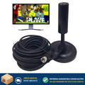 Antena Digital Interna/ Externa HDTV 3.5dbi c/ Imã e Cabo 5 Metros