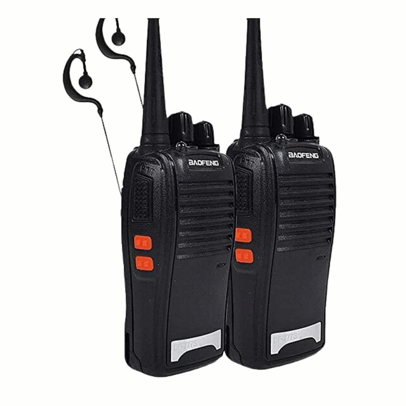 Par de Rádios Comunicador Baofeng WalkTalk BF-777S H-Maston