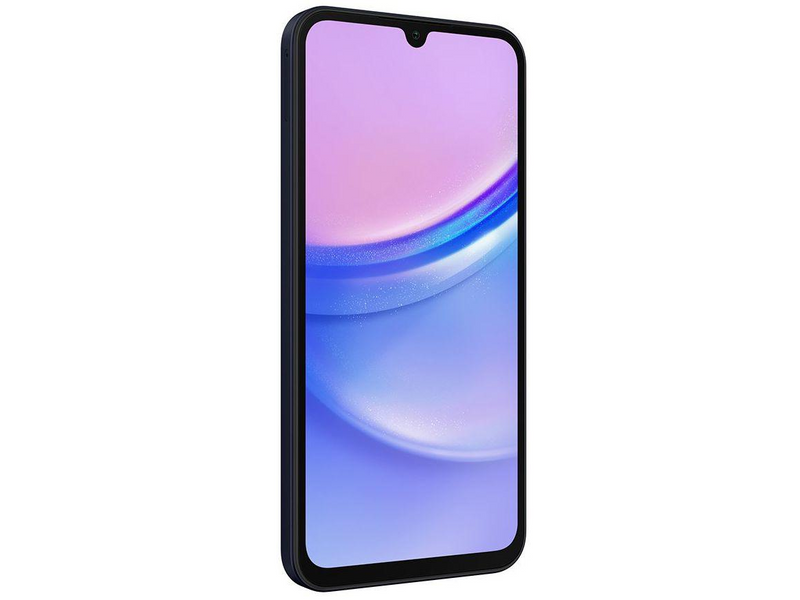 Smartphone Samsung Galaxy A15, Tela Infinita 6,5", 4 GB RAM, Câmera Tripla 50MP + Selfie 13MP, Azul Escuro