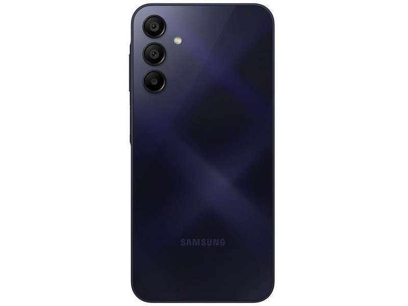 Smartphone Samsung Galaxy A15, Tela Infinita 6,5", 4 GB RAM, Câmera Tripla 50MP + Selfie 13MP, Azul Escuro