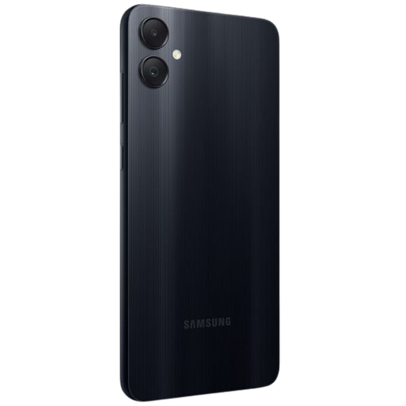 Smartphone Samsung Galaxy A05, Tela 6,7", 128 GB, 4 GB RAM, Câmera Tripla 50MP + Selfie 8MP, Cor Preto